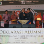 Puncak Reuni MAN 3 Malang, Deklarasikan Ikatan Alumni MAN BANTU